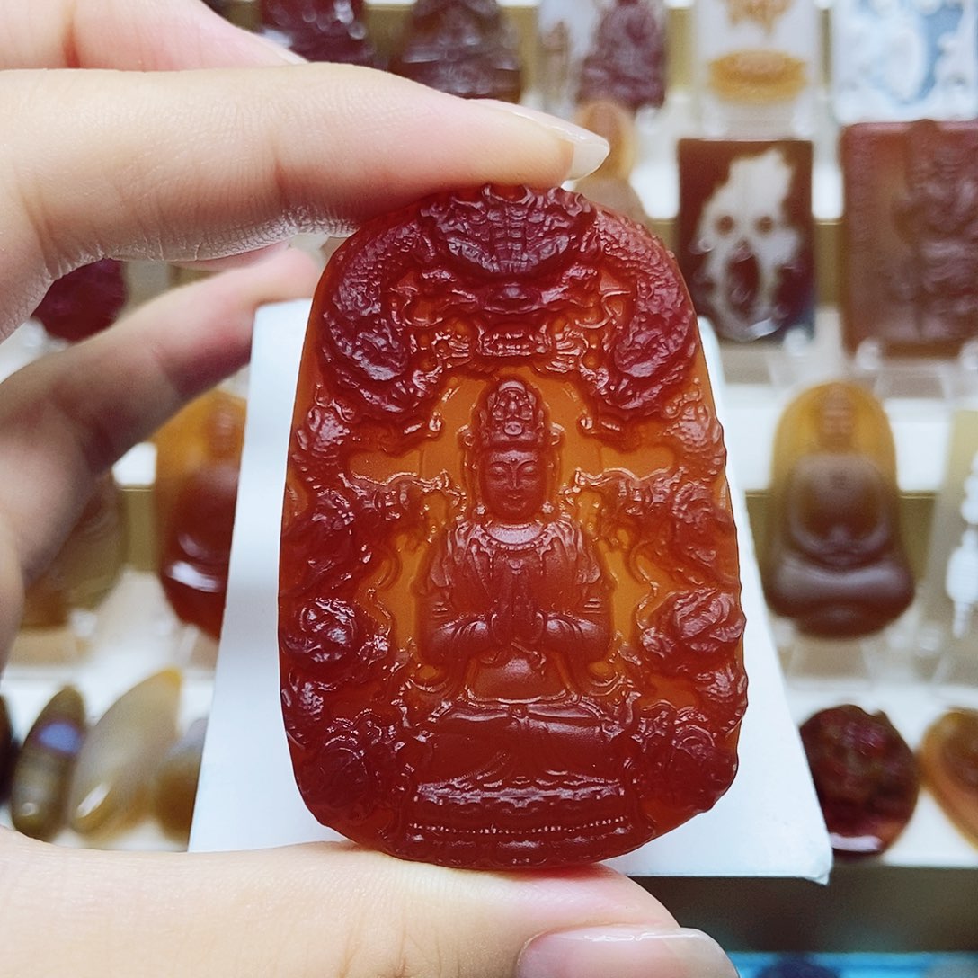 少***y玛瑙/玉髓颈饰未镶嵌