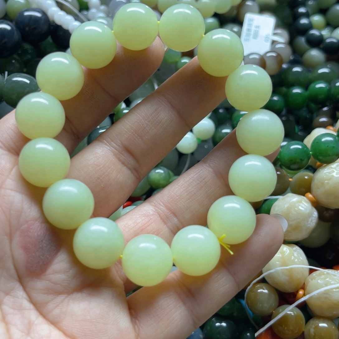 和田玉手链未镶嵌