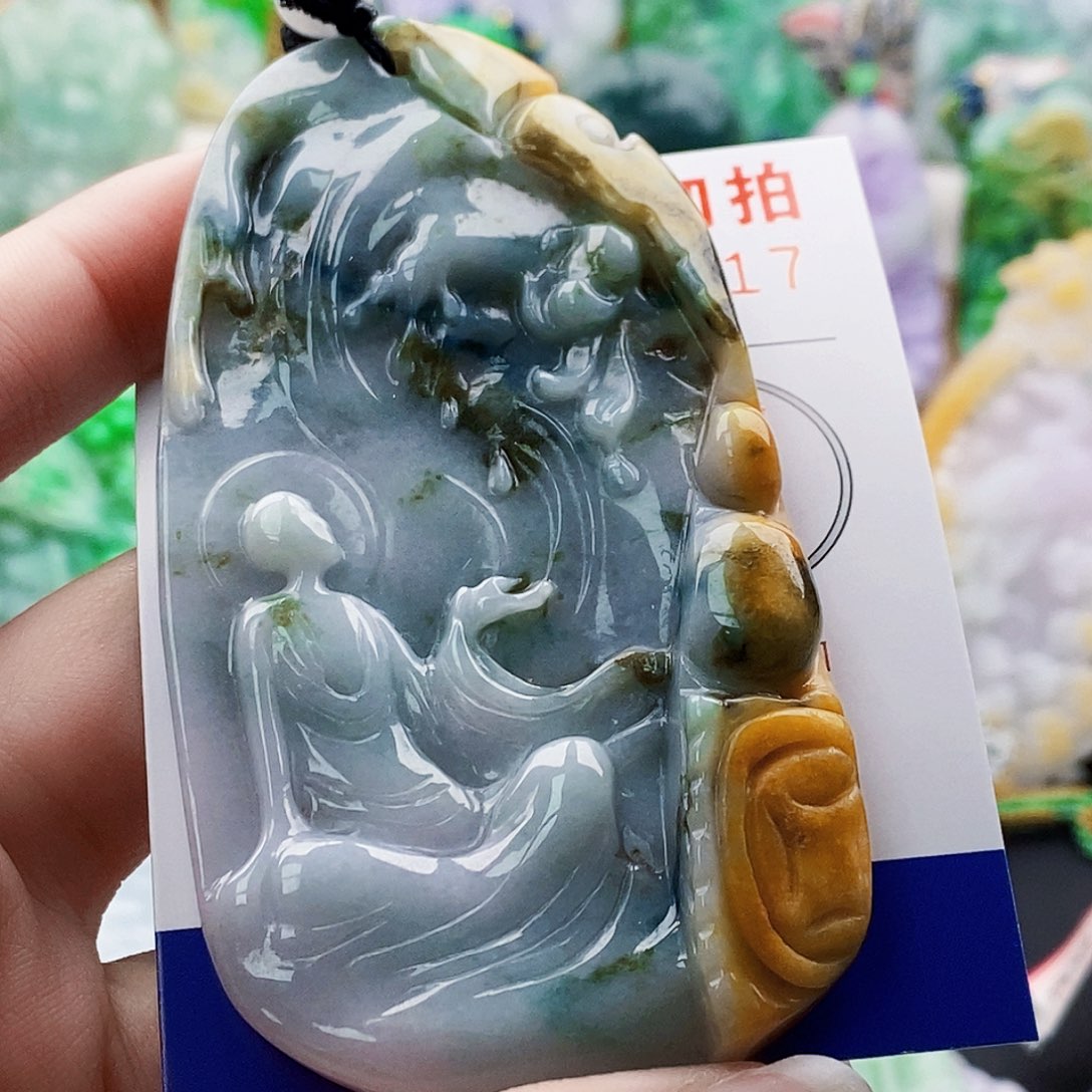 吊坠(不含链)未镶嵌翡翠