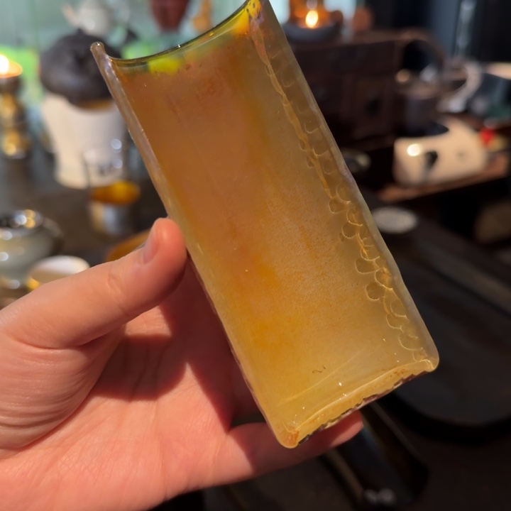 沁作品 琉璃茶则 茶道具