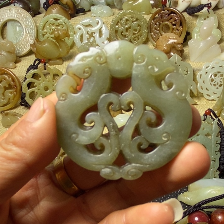 和田玉挂件未镶嵌