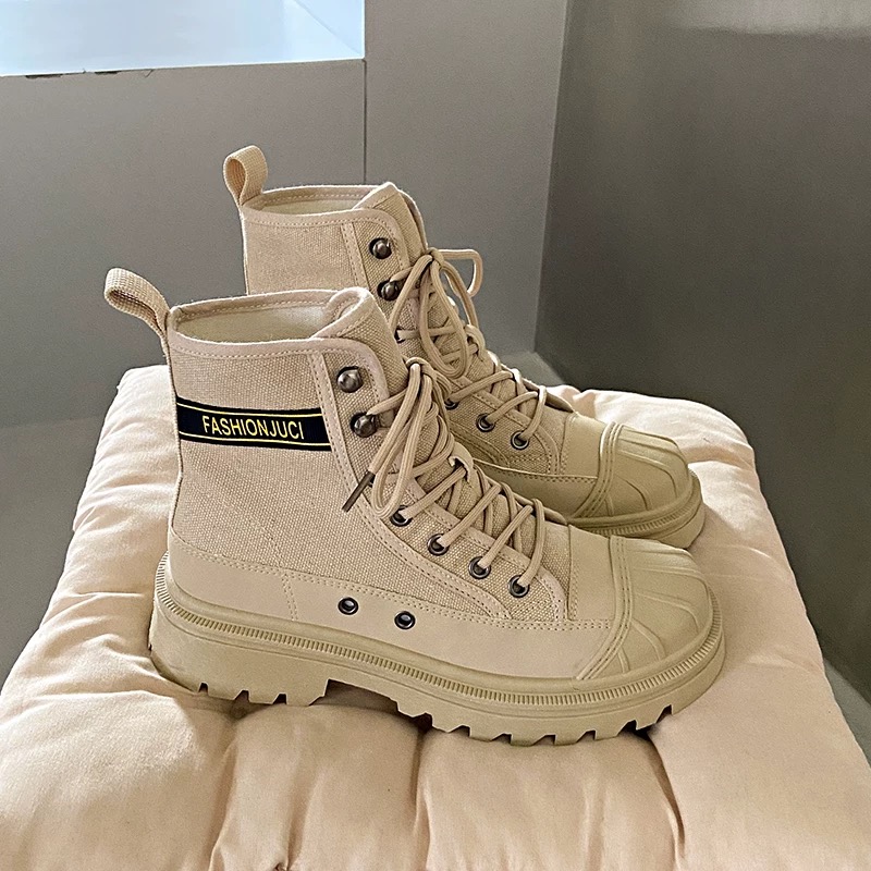 25年秋冬新款厚底复古英伦风潮酷百搭气质女马丁靴MX801