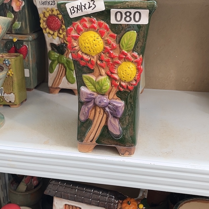 紫砂花盆粗陶材质多肉花盆