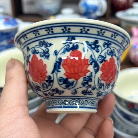 杯子景德镇陶瓷主人杯