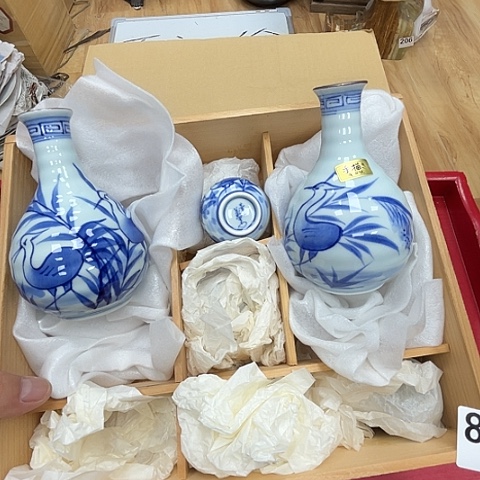 瓷片呀工艺品摆件瓷器摆件正能量