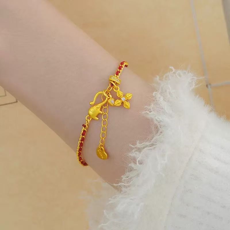 铜合金手链 A371时尚轻奢气质百搭优雅手链甜美