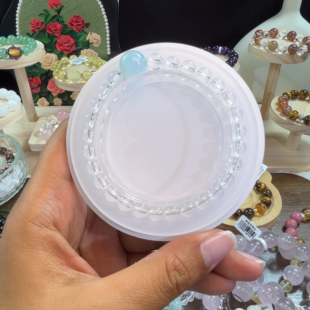 水晶手串未镶嵌水晶手串