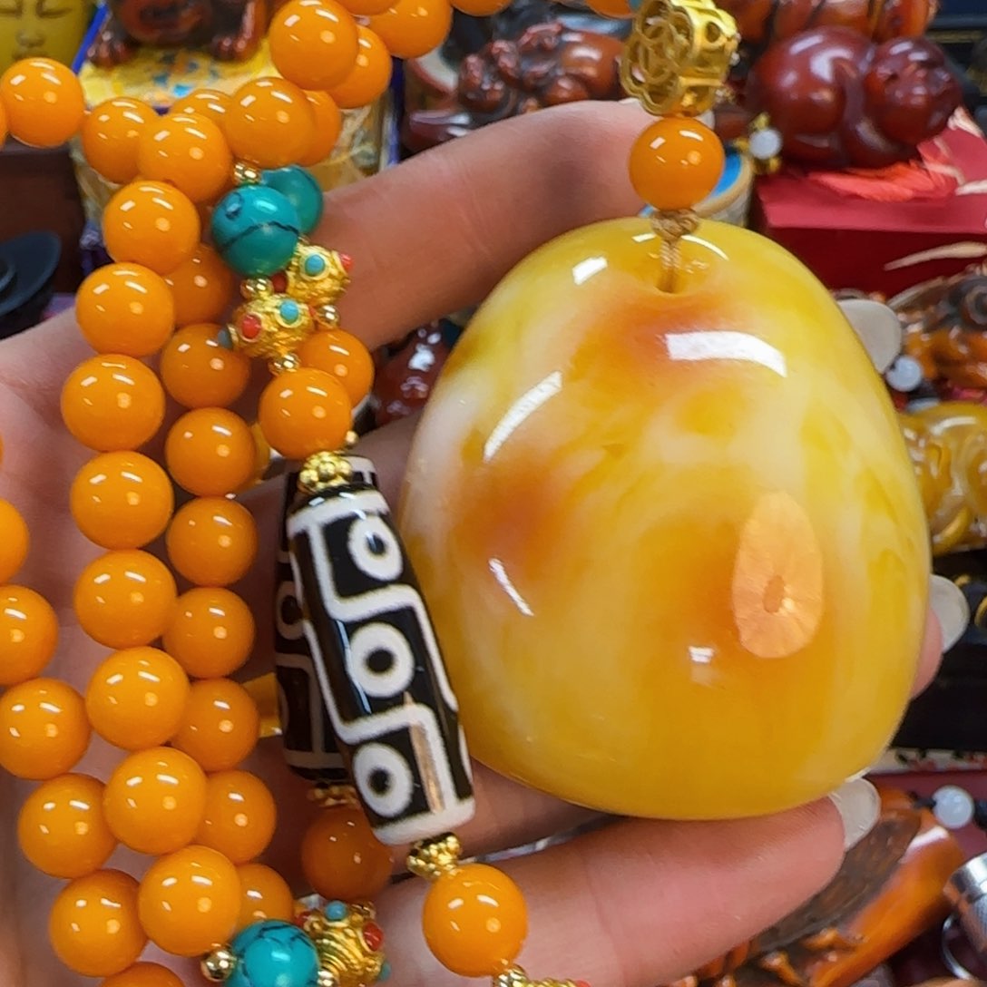 蜜蜡裸石未镶嵌卓玛推荐