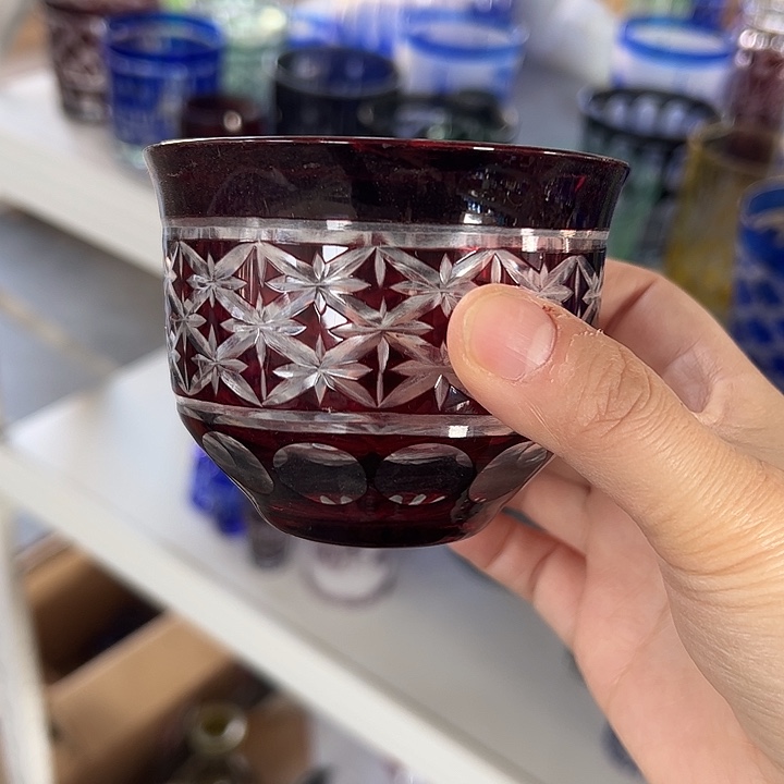 水晶玻璃手柄款微瑕一个