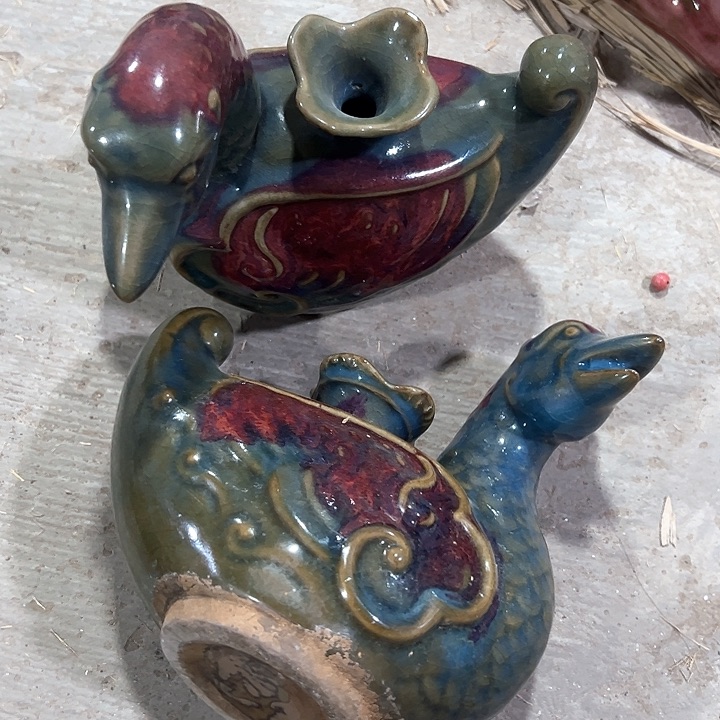 摆件瓷器瓷器的瓷器的