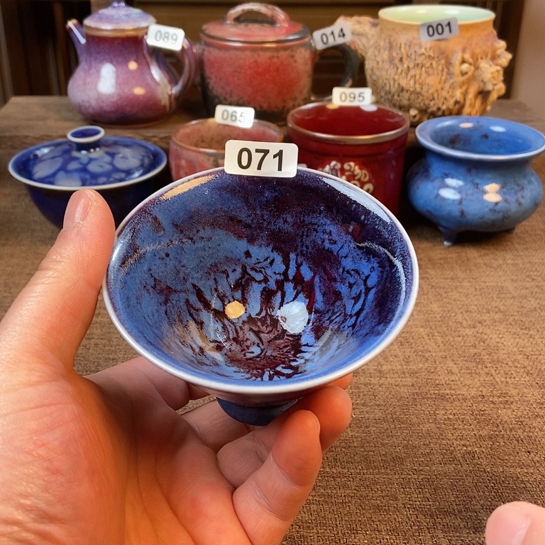 瓷片钧瓷茶器茶器杯子