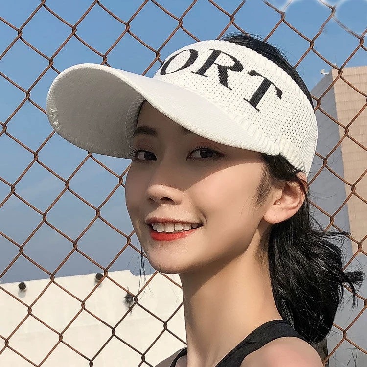 5555#（拍1发2）空顶防晒帽