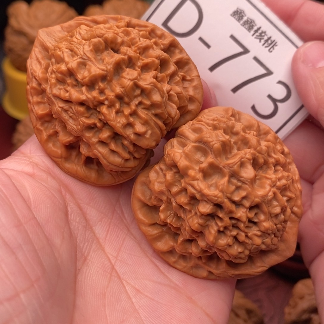 文玩核桃把件官帽46