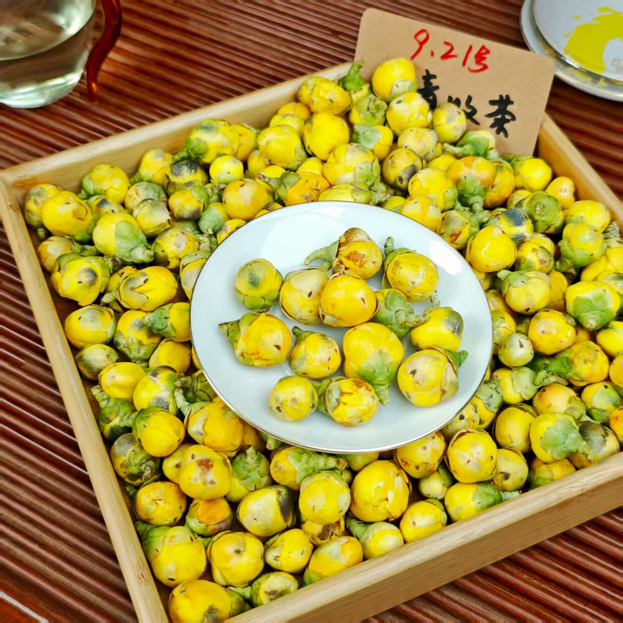 头采花苞冻干金花 朵朵肥嫩 原生老树品种 冬青收茶