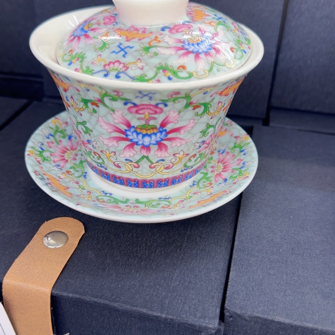 这些盖碗真好看！！！