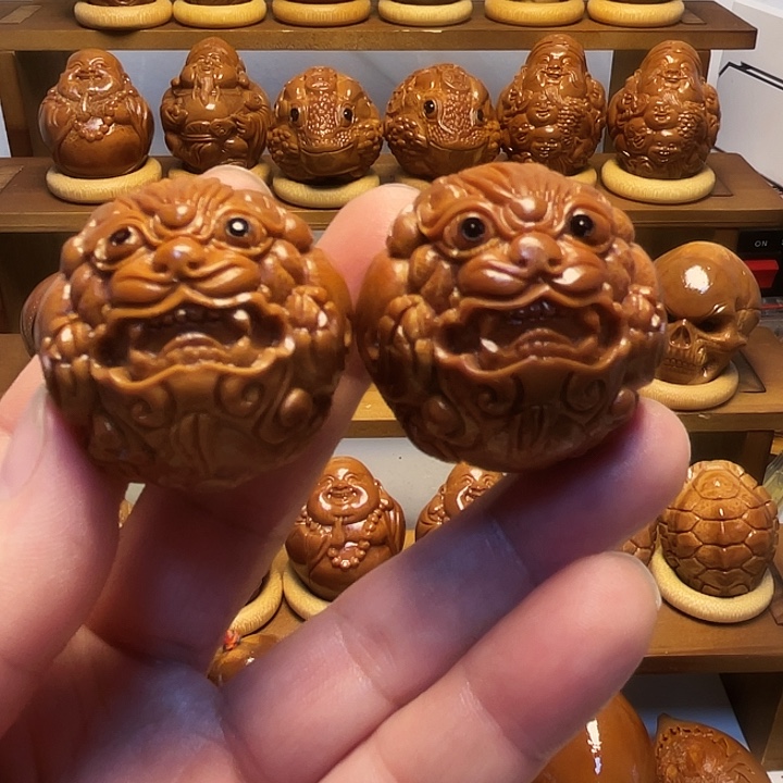 ^***_橄榄核手串/手链3.8貔貅