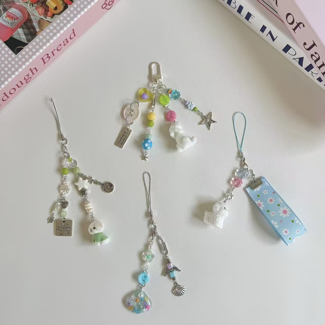 【12.23 W01~W200】可爱配件DIY饰品相机挂绳