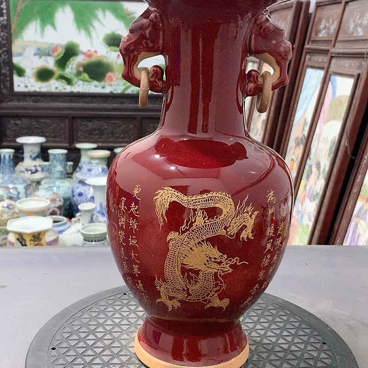 摆件陶博古架陶瓷摆件