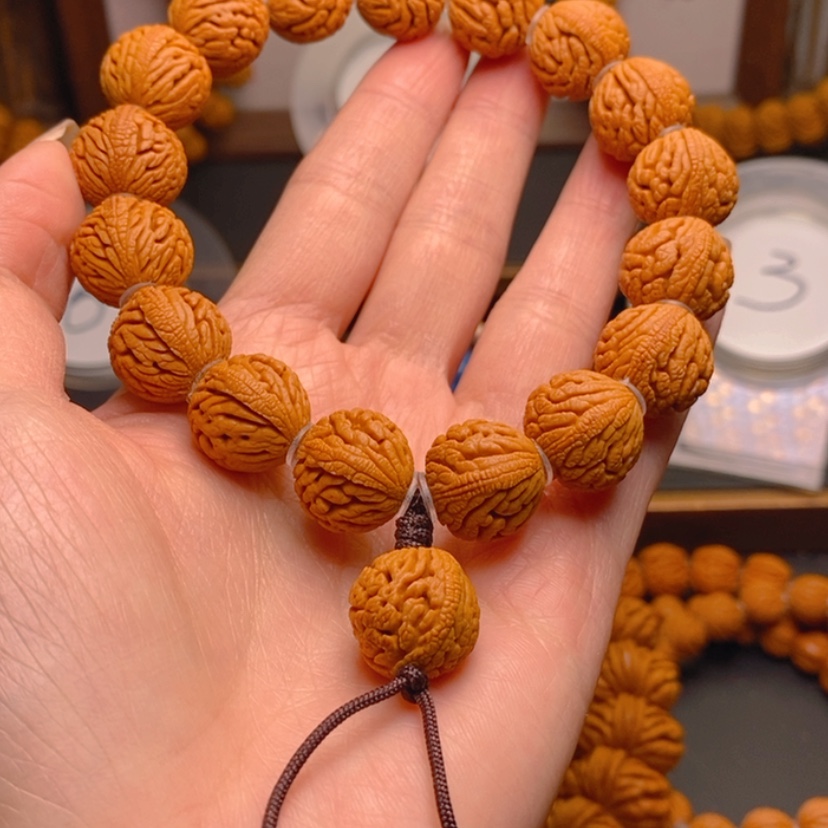 【闪购商品】桃核手串@****舒龙文桃核