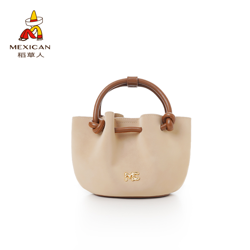 稻草人2025新款花瓣女包托特包单肩斜挎包大容量手提包