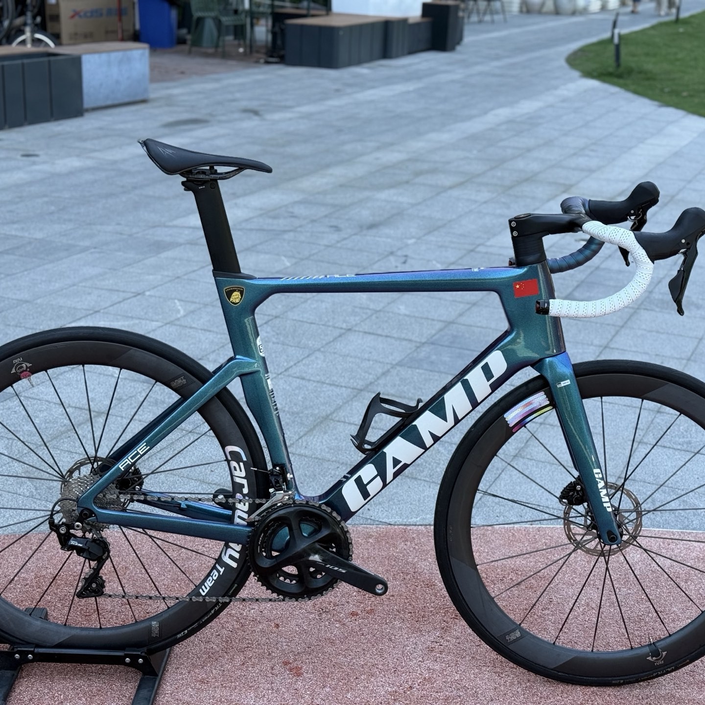 公路自行车碳纤维自行车碳纤维坎普ACE7000Pro尺码54适合180-190