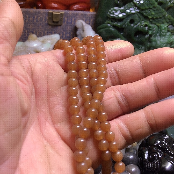 未镶嵌手链透闪石质玉