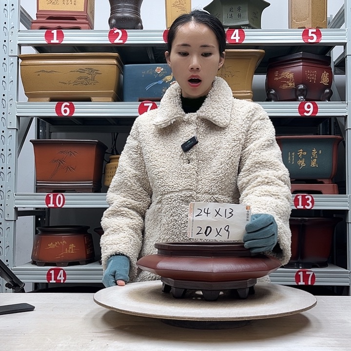 紫砂花盆紫砂花盆