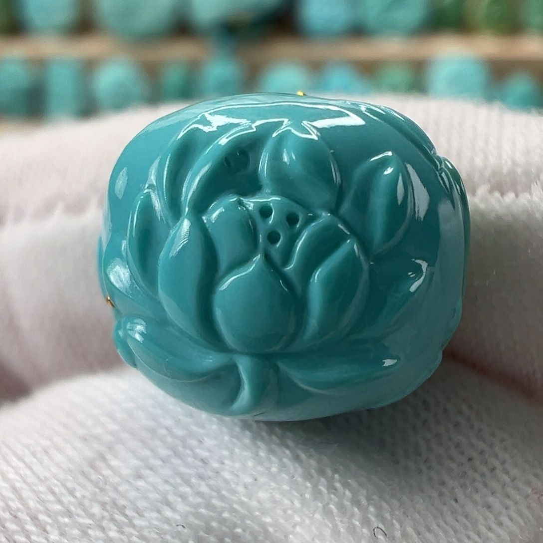 未镶嵌绿松石配饰12.8mm