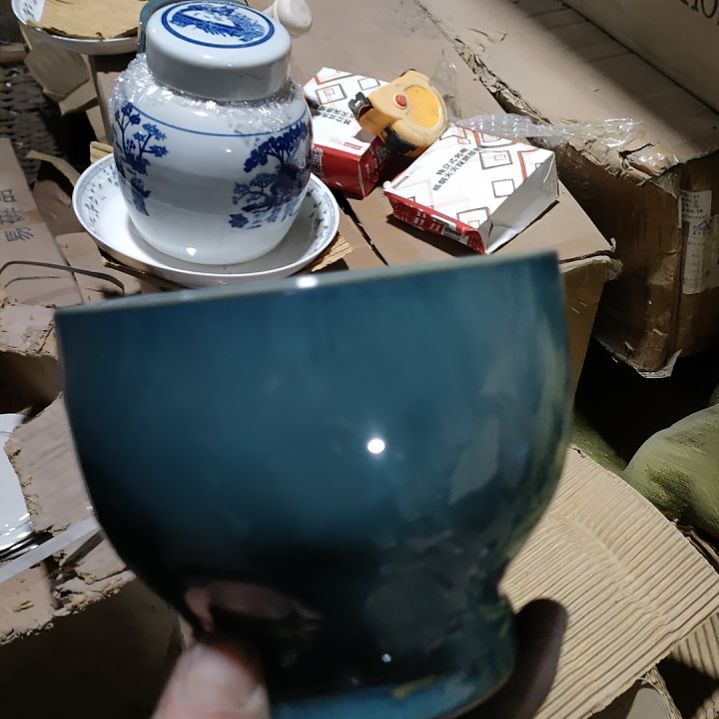 摆件红**伴陶瓷盘子碗啥都有没锤子