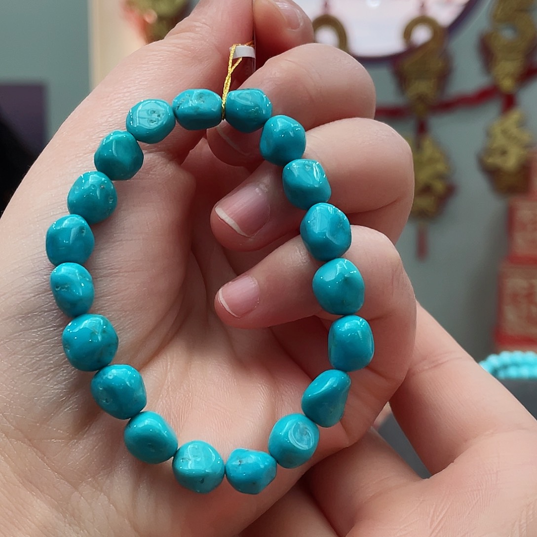 绿松石手串未镶嵌