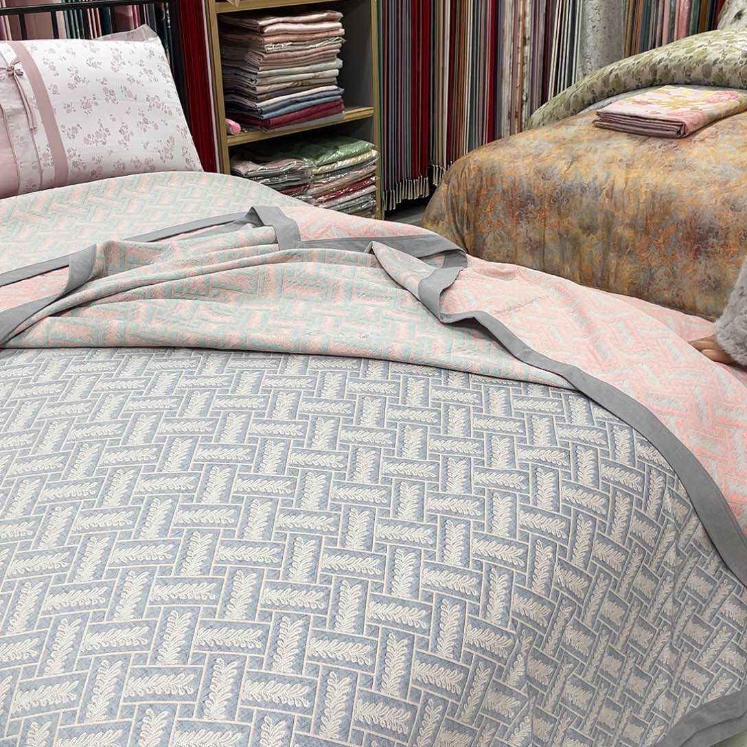 棉岁岁平安枕套一对