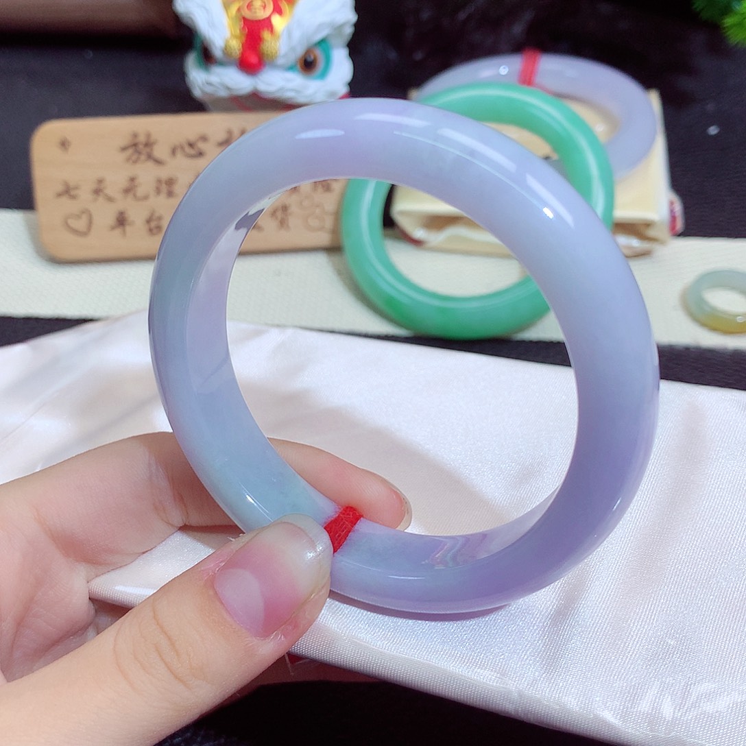 翡翠未镶嵌手镯1265