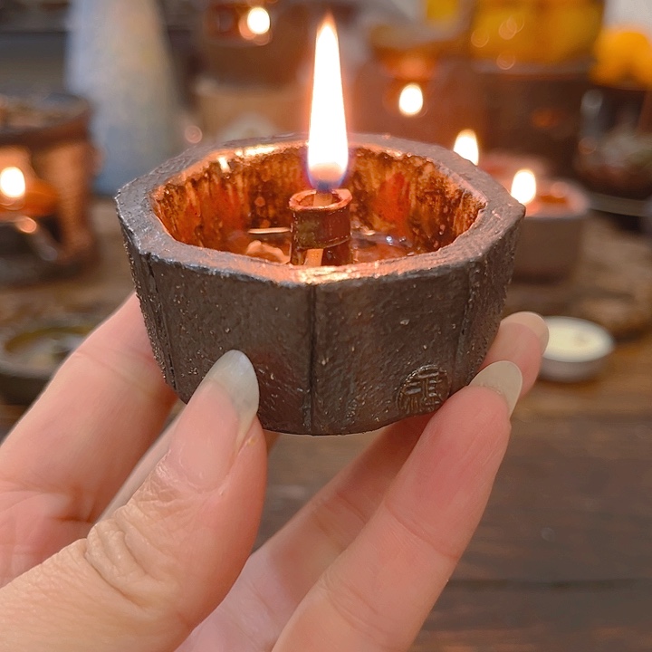 陶瓷艺术小福泥陶艺茶几风