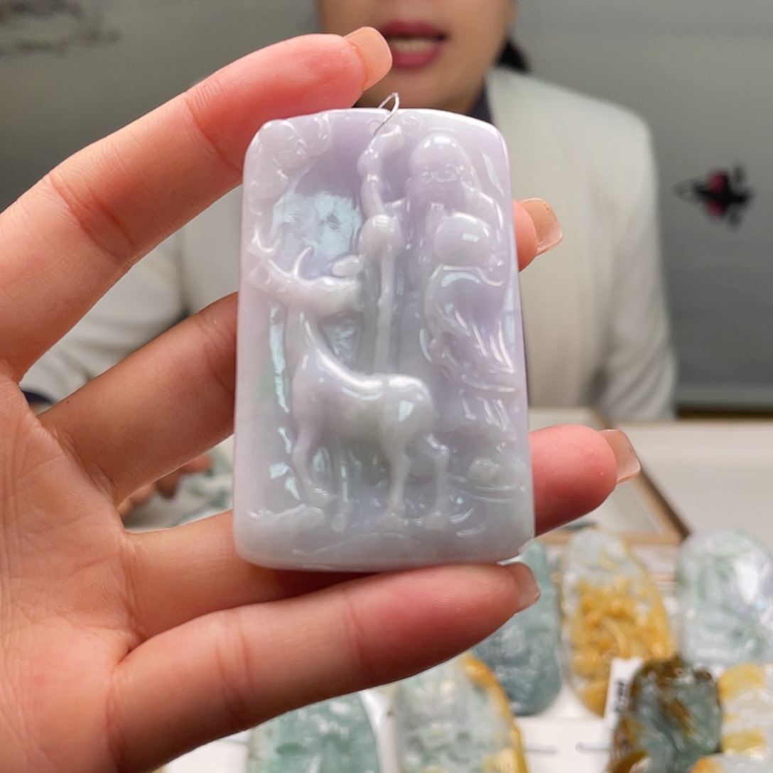 翡翠吊坠(不含链)未镶嵌