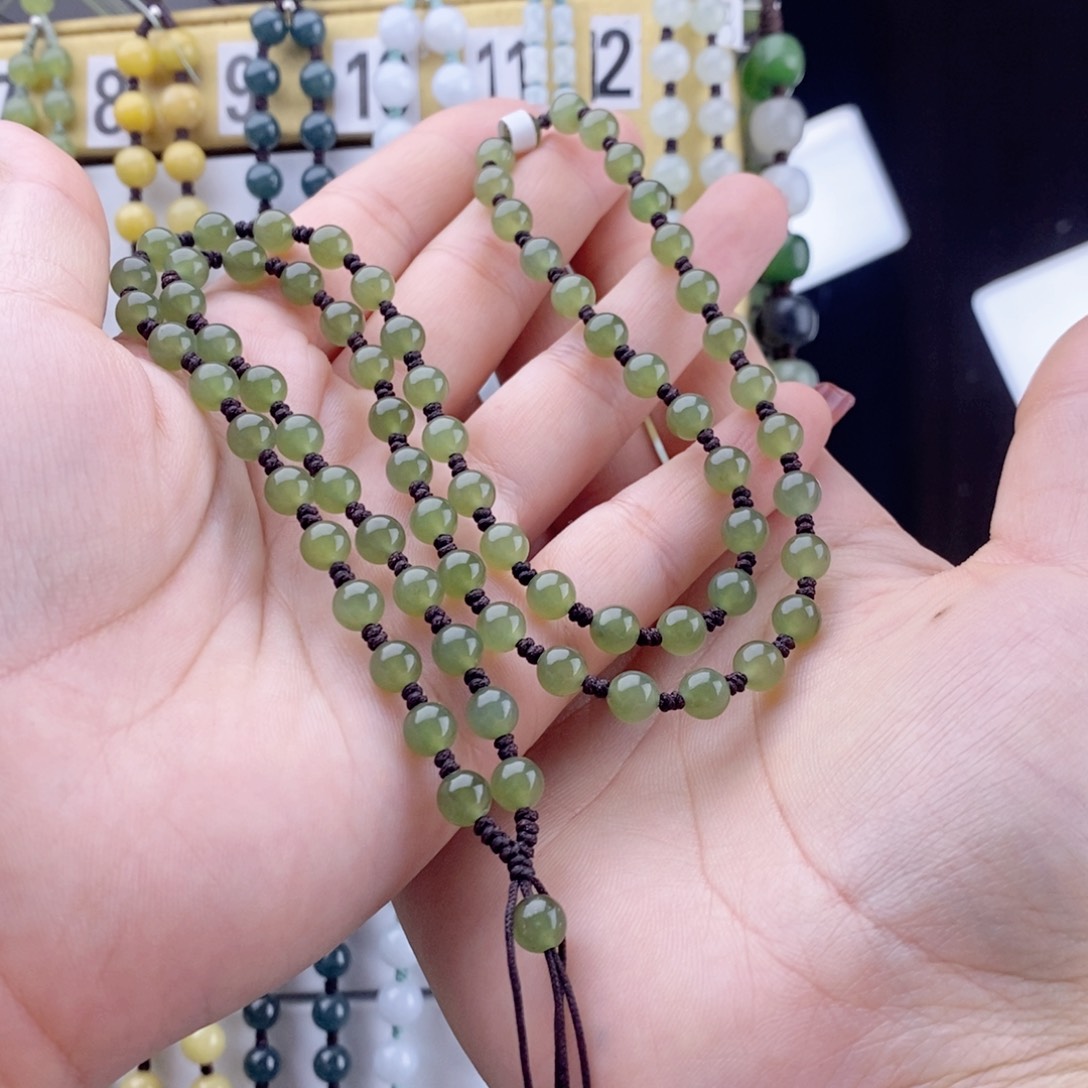 和田玉颈饰未镶嵌人****@