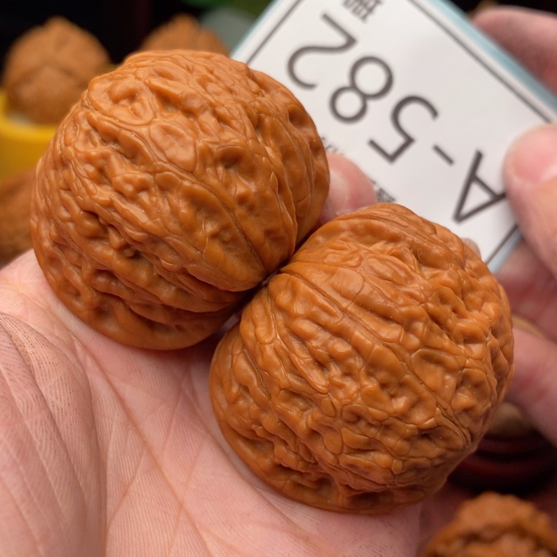 文玩核桃把件铁锤42