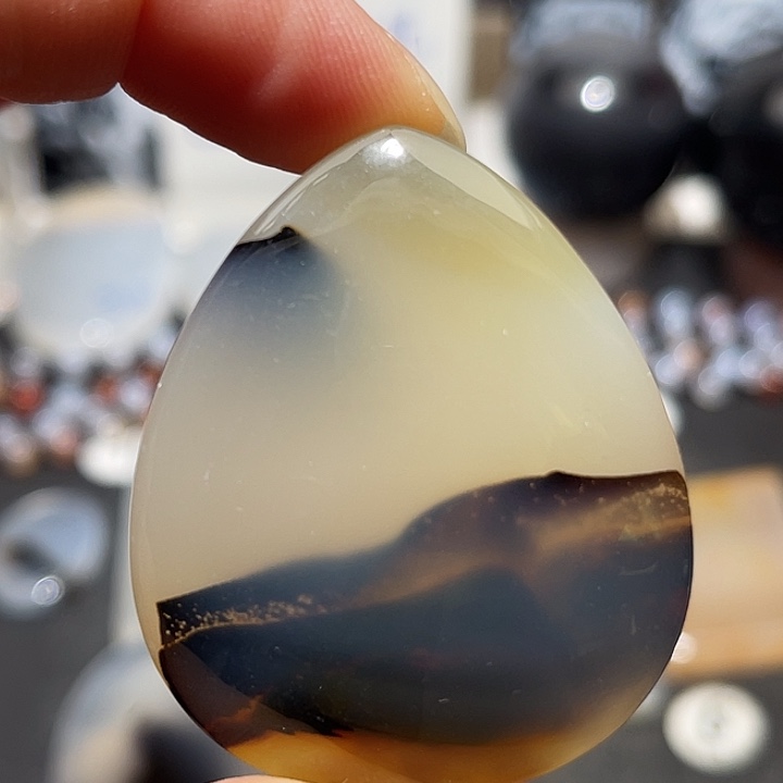 玛瑙/玉髓未镶嵌吊坠(不含链)