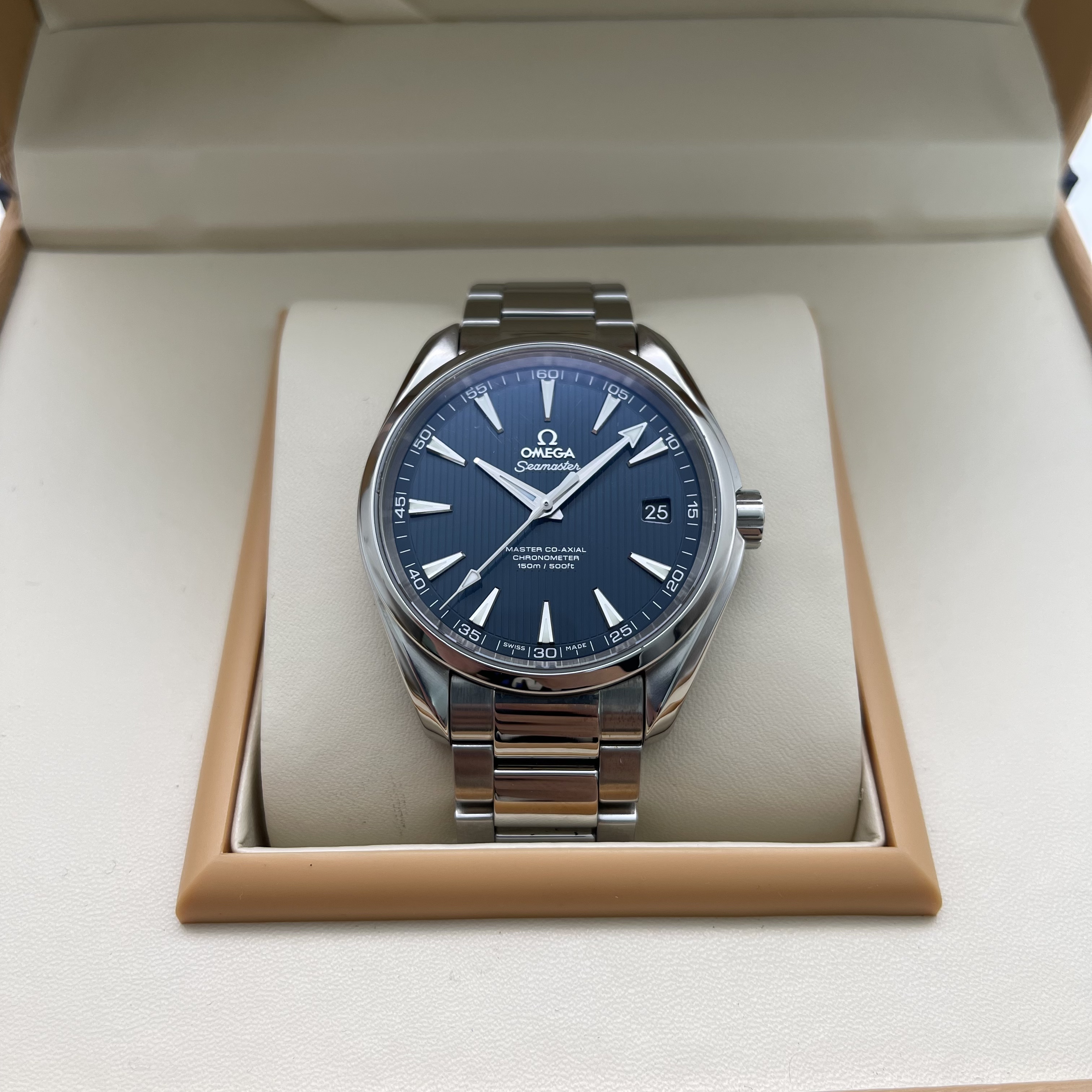 95新 Omega/欧米茄 海马150/A83384/自动机械/表径41.5mm