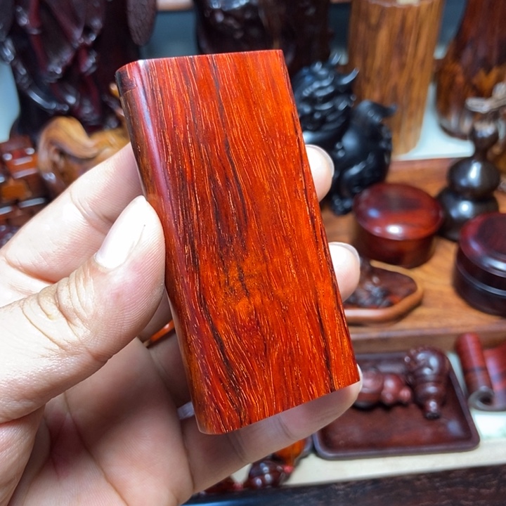 檀香紫檀（小叶紫檀）牙签盒