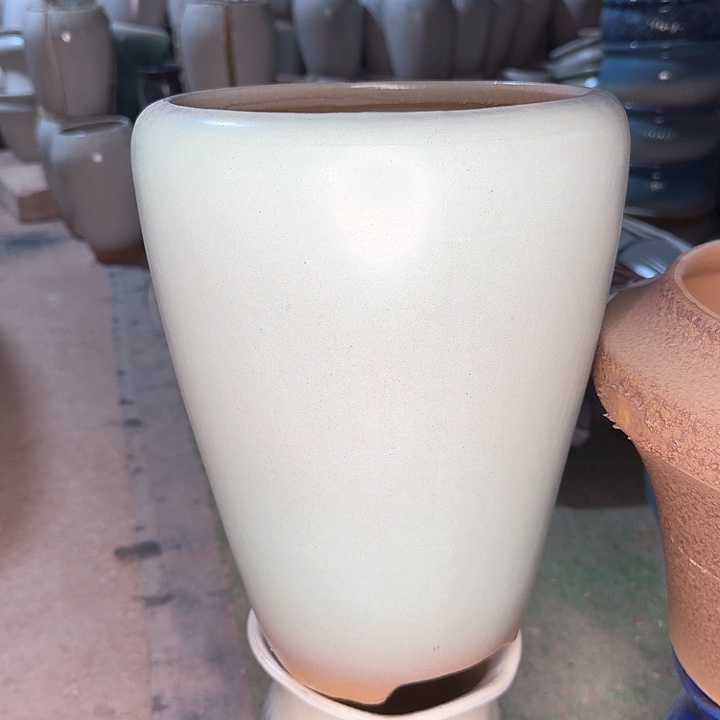 粗砂花盆微瑕花盆处理来啦