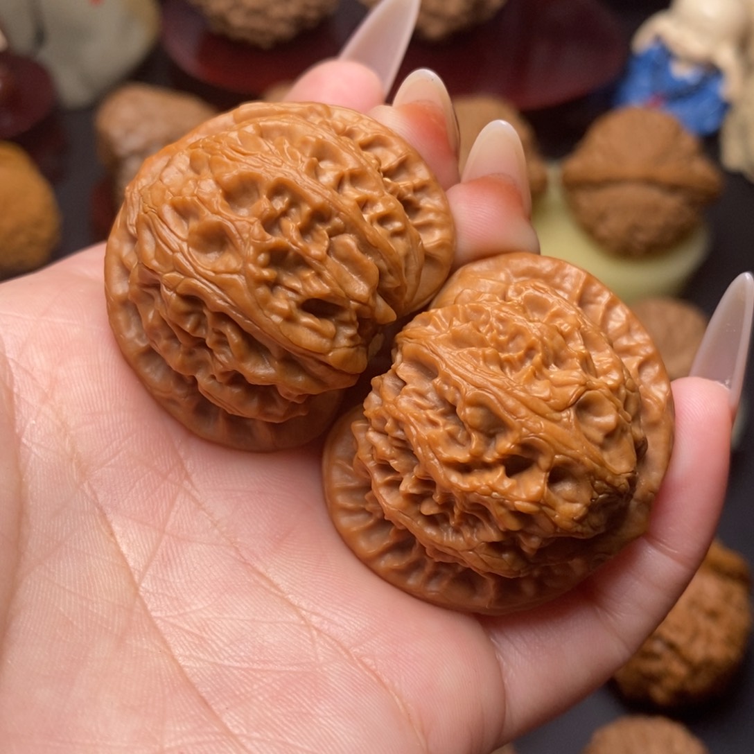 文玩核桃把件宫灯41