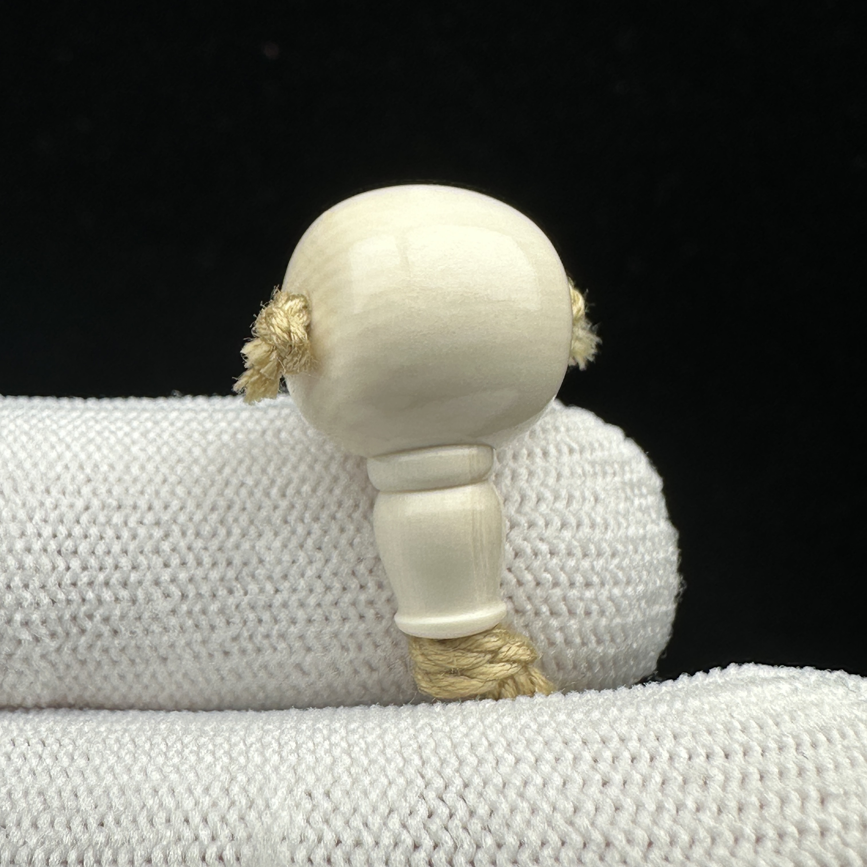 K4075天然猛犸 分体藏式三通12.8*21mm一物一图 假一罚十