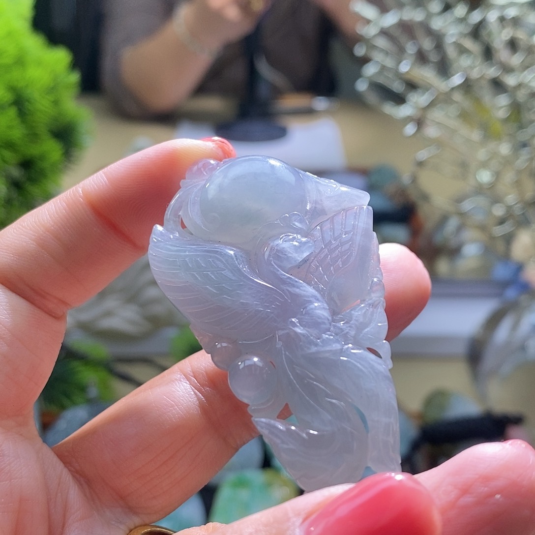 【闪购商品】翡翠颈饰未镶嵌凤凰