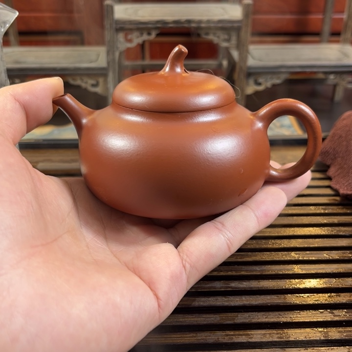 紫砂茶壶原矿紫砂半手工制作