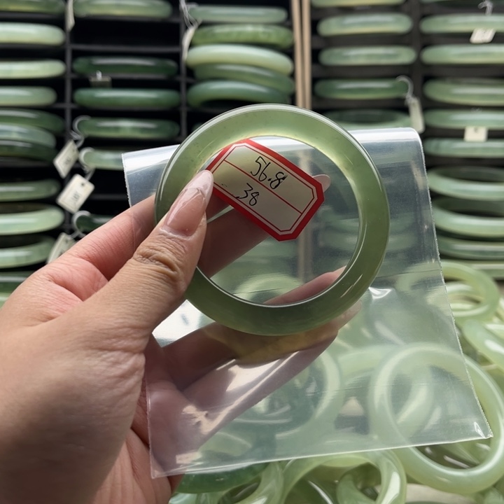 蛇纹石玉合金手镯