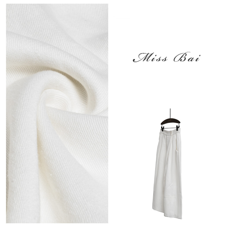 YIWEN-【夏无忧】高级感时尚慵懒休闲直筒裤KZ2562