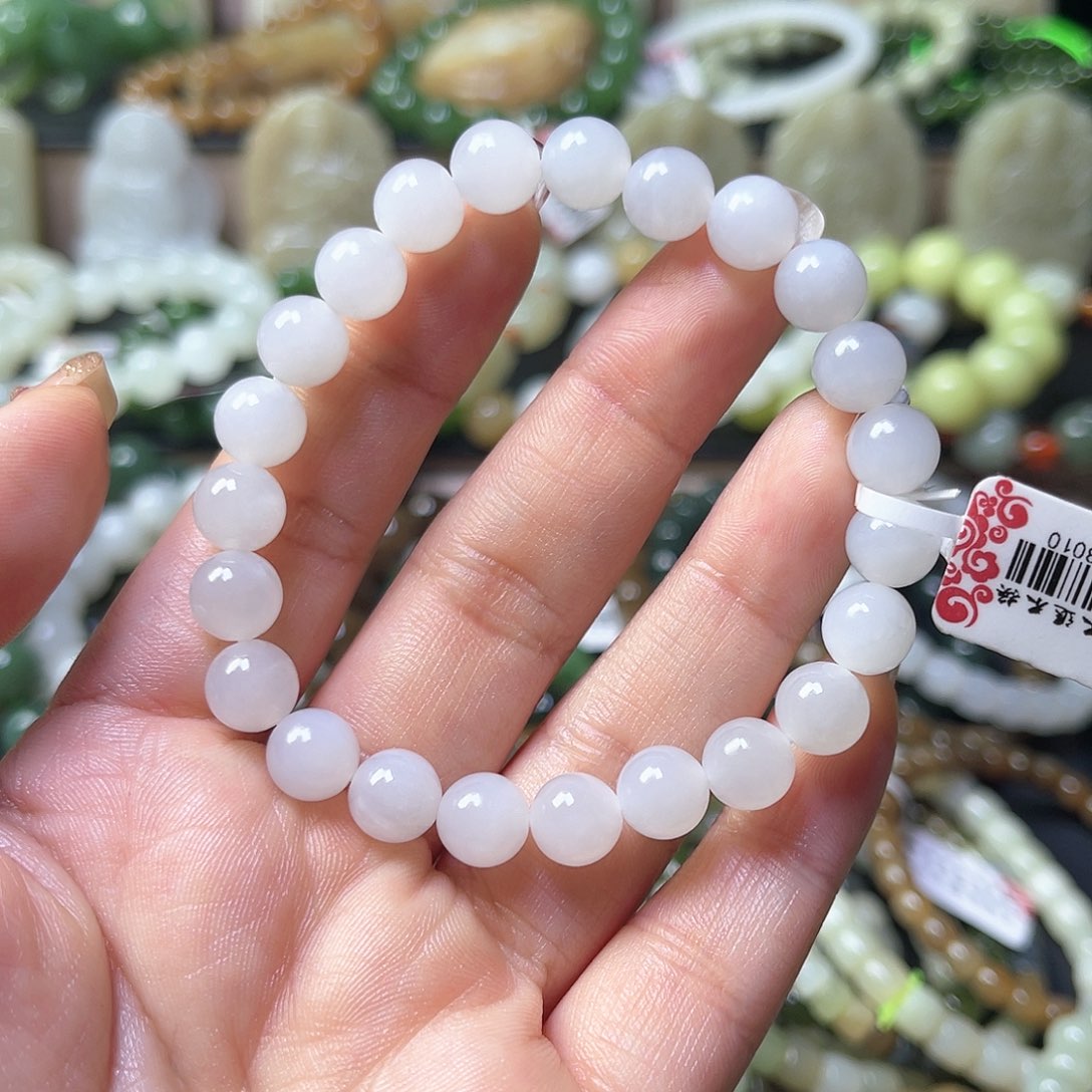 和田玉手链未镶嵌