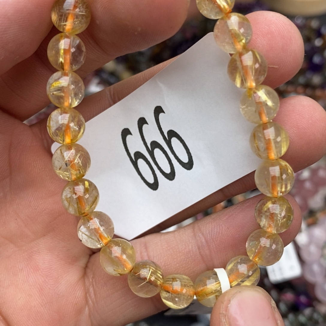 水晶手链未镶嵌手链