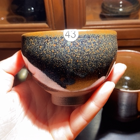 茶盏大****叔柴烧手工束口盏