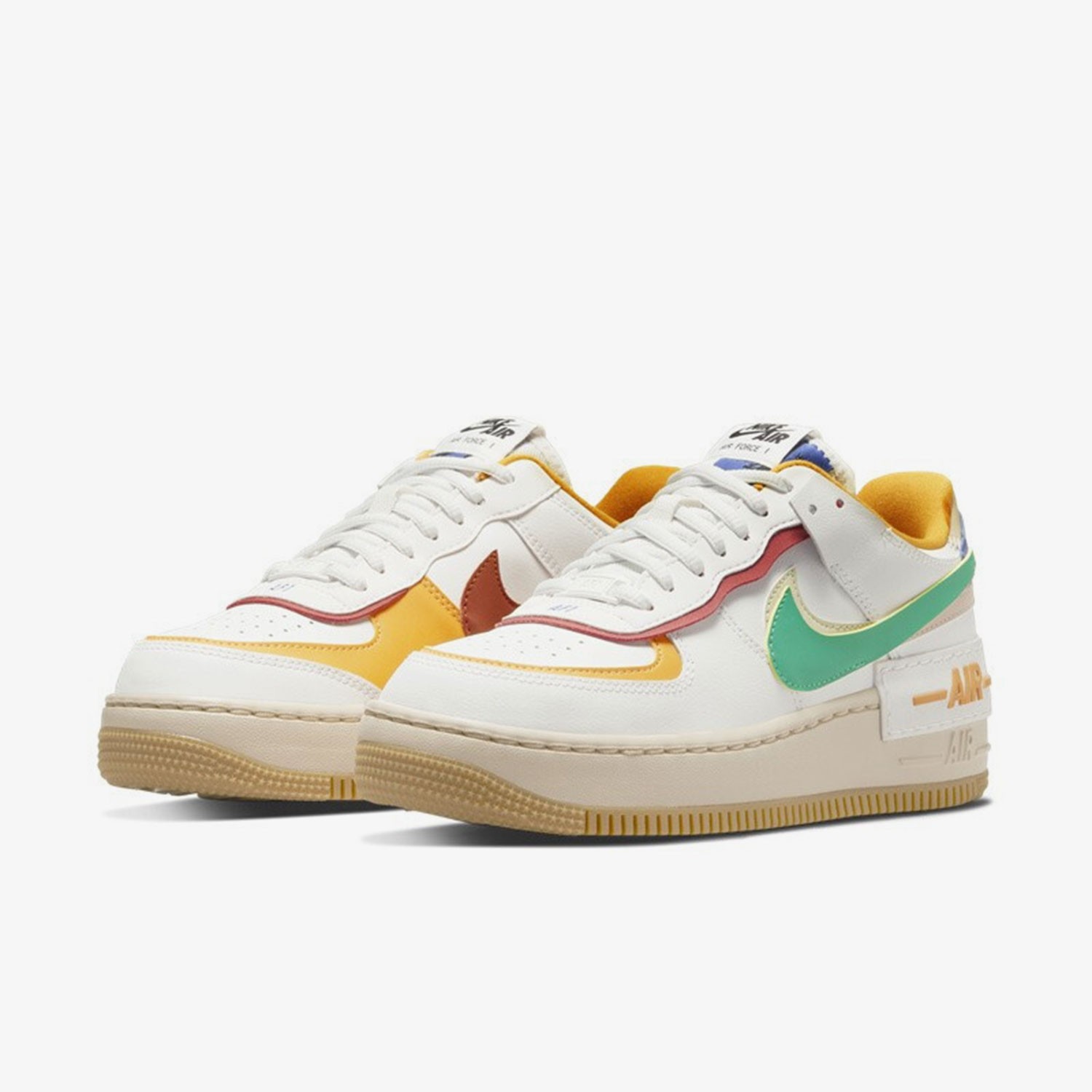 Nike/耐克官方正品2024春季AF1 空军一号女鞋休闲鞋CI0919-118